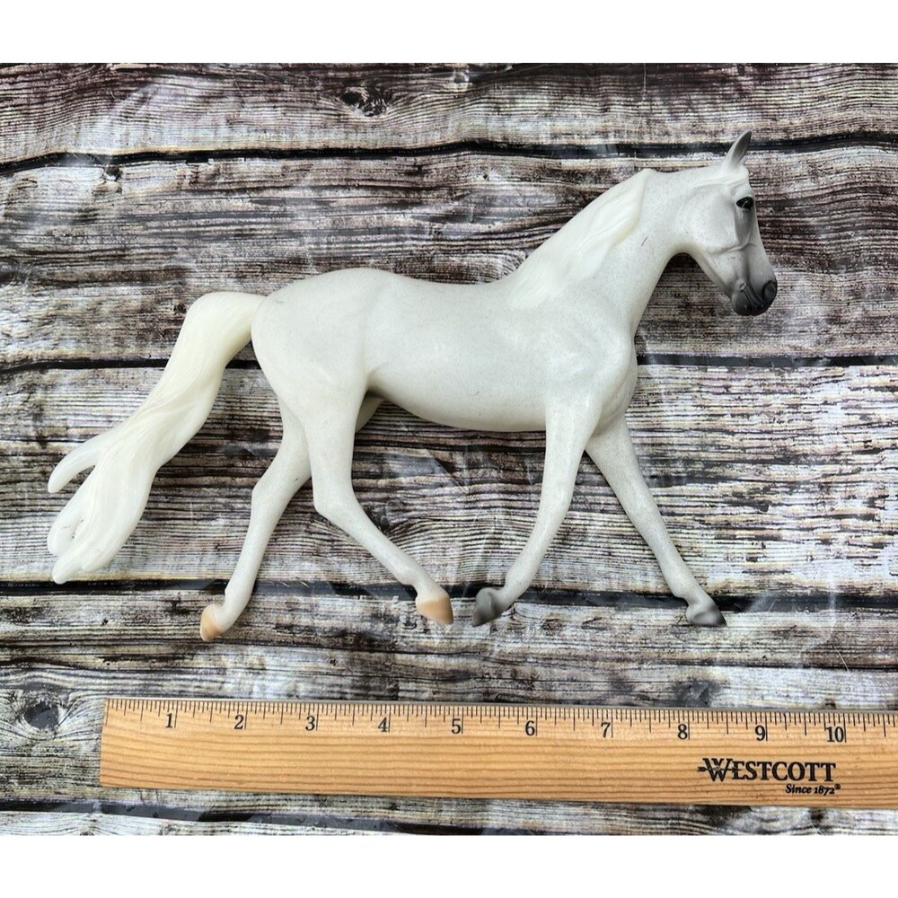 Breyer Classic #61082 Grey Fleabitten Morgan Mare Best Friends Set Retired 2017